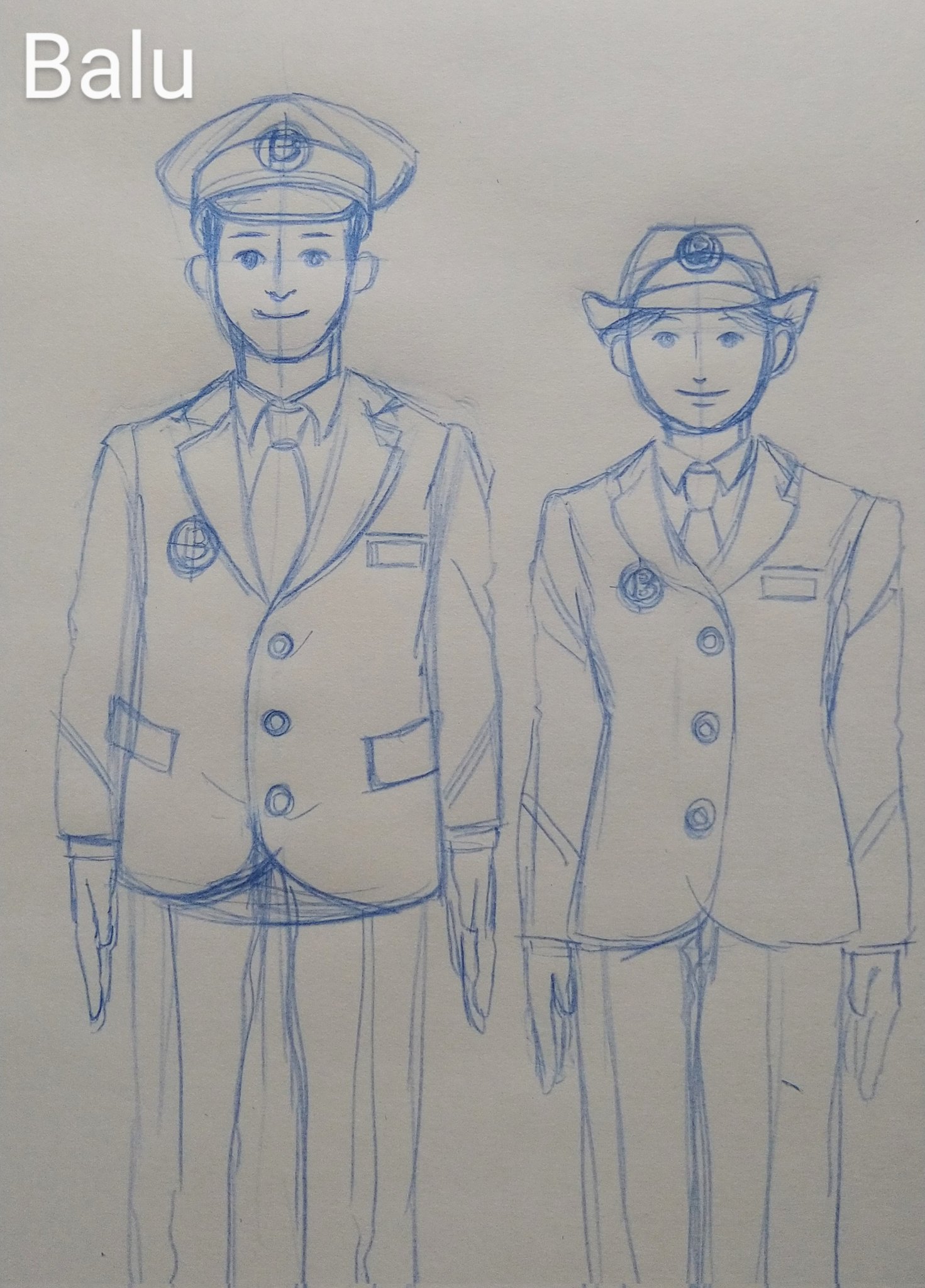 バル 運転手さんの制服 乗り物描いてたら柔らかいものが描きたくなって F 制服 スーツ いいですね お絵描き好きさんと繋がりたい イラスト好きさんと繋がりたい アトリエの系譜 ストックイラスト ストック初心者クラブ 制服 バス T