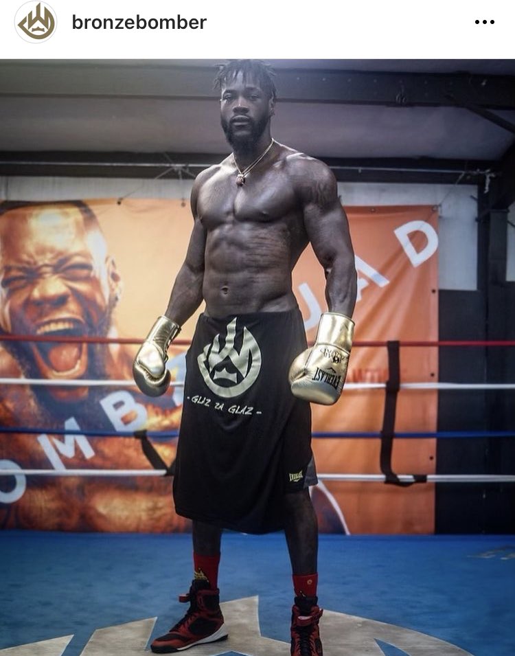 RayJack97010720's tweet image. IT'S FIGHT DAY!! #TeamWilder check in #BombZquad