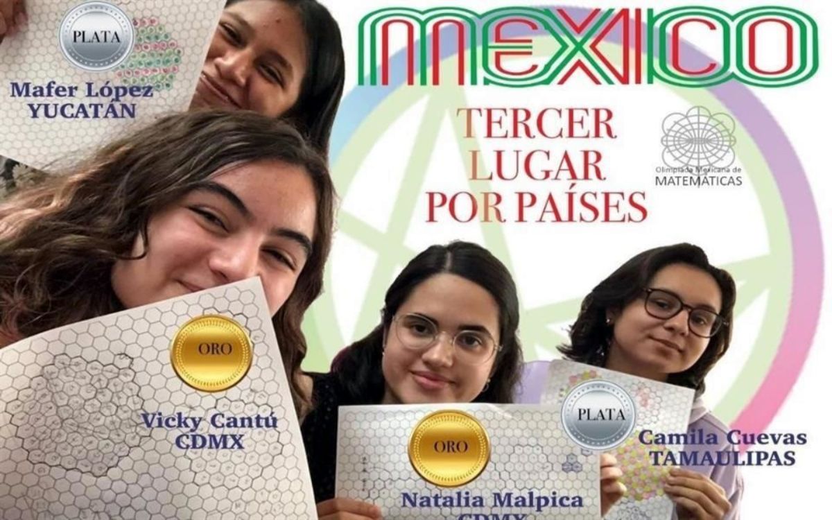 Estudiantes mexicanas ganan oro y plata en olimpiada panamericana de matemáticas
ow.ly/ZMbZ50GoMbF