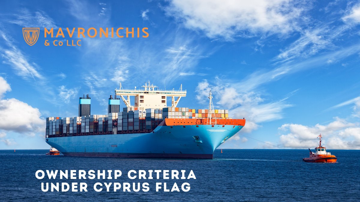 mavronichis's tweet photo. A ship may only be registered in Cyprus (CY) if
1) more than 50% of the shares of the ship are owned by CY or EU citizens, or
2) the total 100% of the shares are owned by 1 or more companies in CY, EU or non-EU ones that are controlled by CY or EU citizens
#cyprusflag #shipping https://t.co/7qn4D9Ei4e