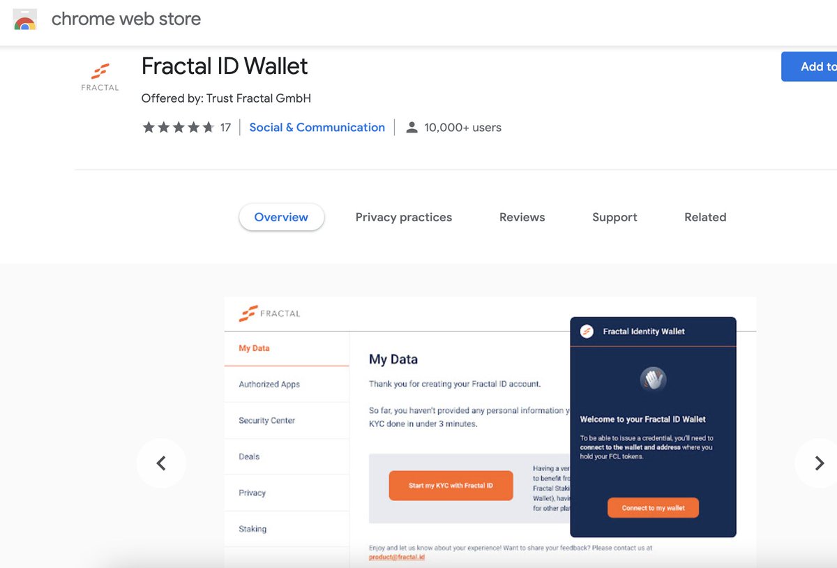 Fractal_ID's tweet image. 📝Studies show: 9 out of 10 people care about #DataPrivacy. The majority of web users perceive personalization tactics as shady business practices.

At #FractalProtocol we offer global compliance built on a public blockchain to empower users, e.g. with our #FractalWallet.

$FCL