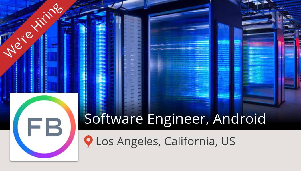 AgenceWD's tweet photo. #Facebook recherche un(e) #Software #Engineer, Android #LosAngelesCaliforniaUS, postulez dès maintenant! #job https://t.co/EmeRO8kPnf https://t.co/SJP8veoCw7