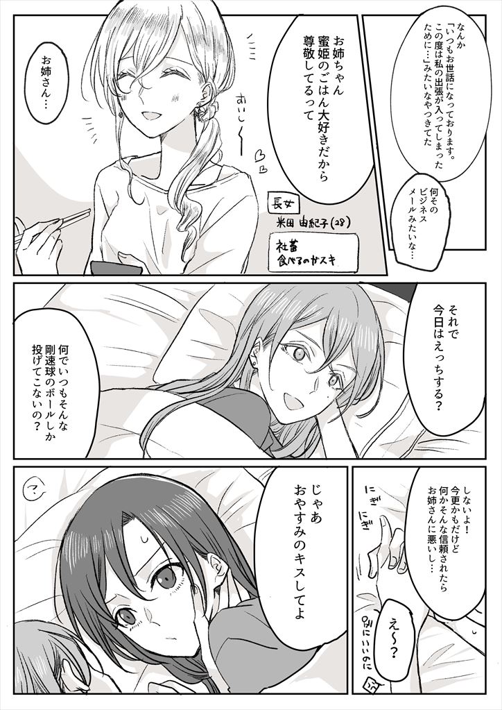 ひっつき癖がある子とその彼女の話 その6 #創作百合  (彼女限定で)流されやすいタイプ 