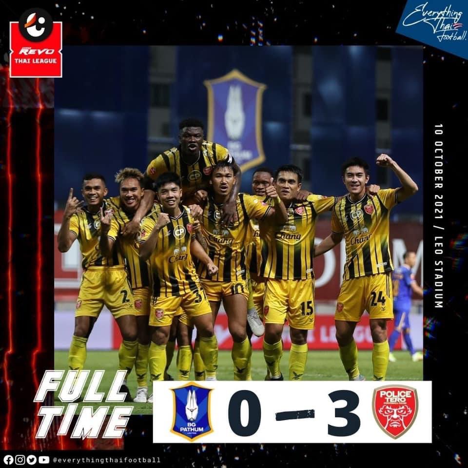 ETFthaifootball's tweet photo. An emphatic performance by Police Tero as they register a huge victory against reigning Thai league champions on their own turf  🤯

#EVERYTHINGTHAIFOOTBALL https://t.co/rcFl4caG1k
