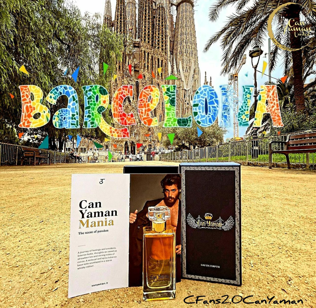 UnitedYaman's tweet photo. Mania e Barcellona: amore a prima vista❤.
Mania e' arrivato anche a Barcellona!!
Ringraziamo i nostri membri United @canyamanespana per questa foto davvero speciale per il tour #WorldMania .
#CanYaman
#Mania #CanYamanMania
#Conduttura
#CanYamanunited
#CanYamanManiaPerfume https://t.co/YU8eFjLsXw
