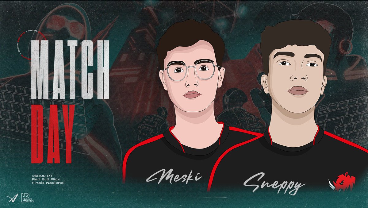 Rhyno na LAN 😍

📺 Twitch.tv/RedBullPT

#GORHYNO 🦏 #RedbullFlick