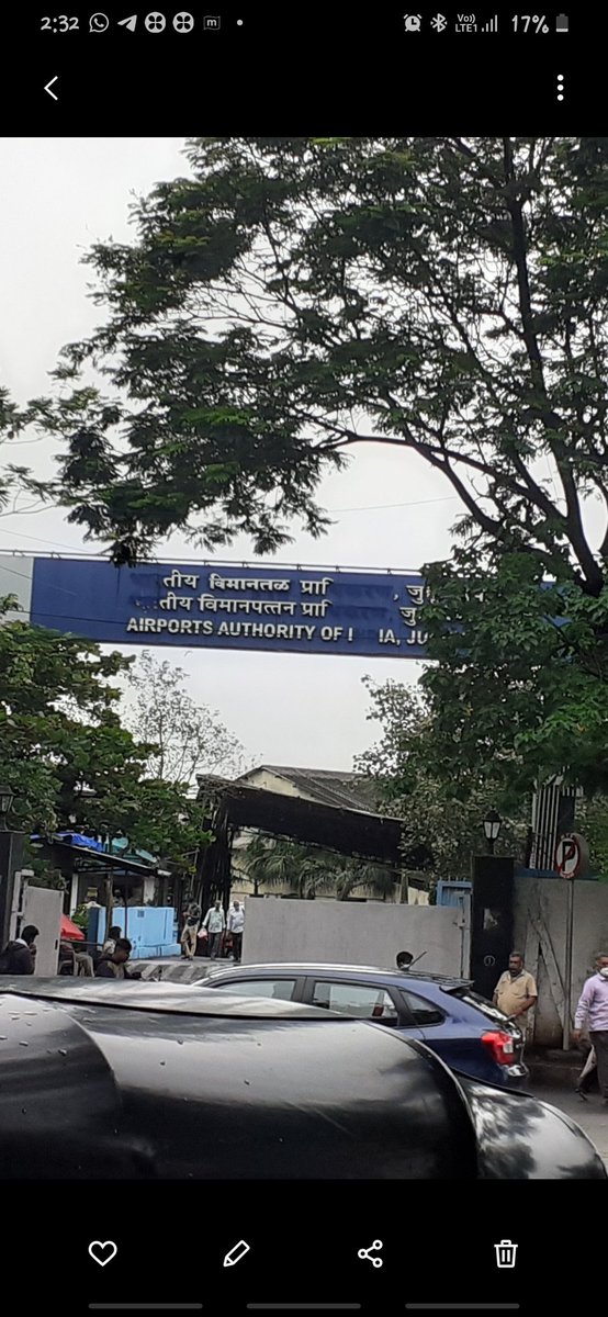 ca_rishij's tweet photo. This is real image of Aviation sector,after charging huge amount of Parking and other charges by @AAI_Official they don't have proper Entrance.

@JM_Scindia #aviation https://t.co/RBBTqbwoXF