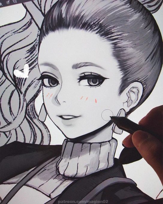 Working on a new Ms.assistant art 