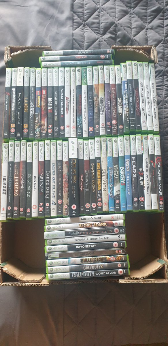 HowittSimon's tweet image. Had an E-bay related trip out last weekend to buy a job lot of Xbox 360 games - was very impressed with them (worked out at less than £1.80 per game).  Some pretty good ones here too.