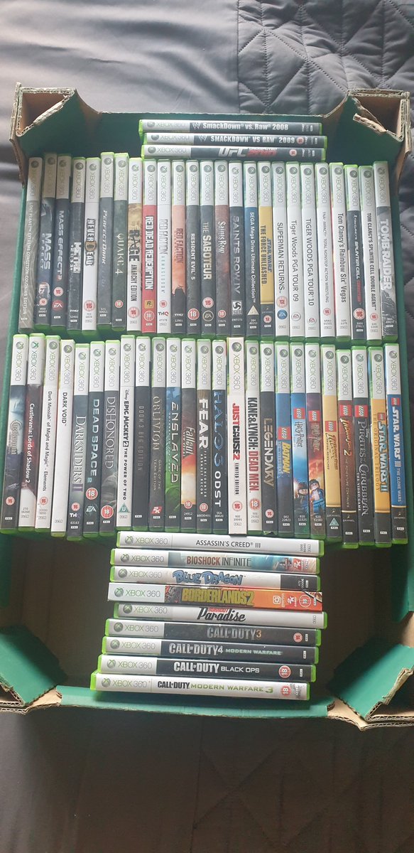 HowittSimon's tweet image. Had an E-bay related trip out last weekend to buy a job lot of Xbox 360 games - was very impressed with them (worked out at less than £1.80 per game).  Some pretty good ones here too.