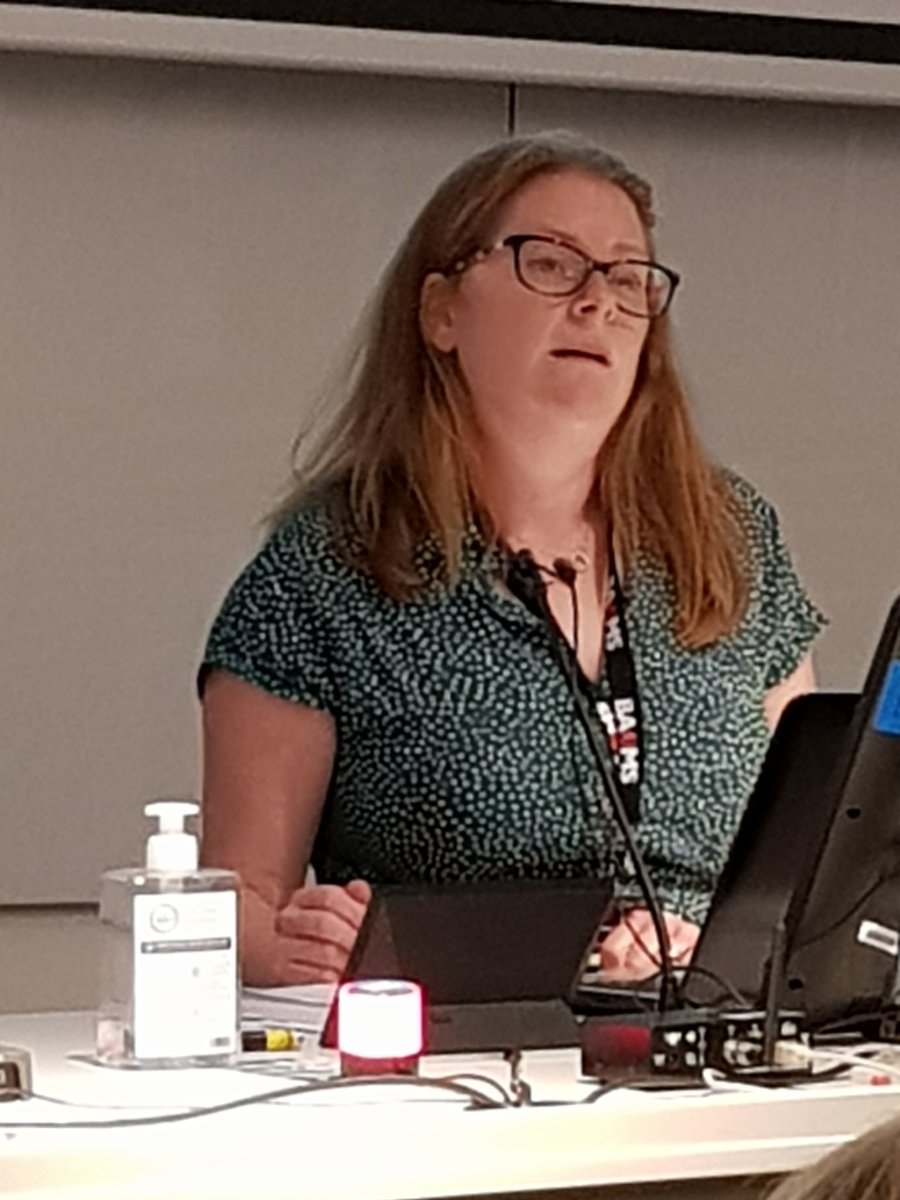 Goodevansmedia's tweet image. Jo Spellman @LeedsHospitals giving presentation of running nurse-led H&amp;amp;N cancer clinics in parallel with #OMFS consultants &apos;it works really well&apos; @BAOMSOfficial #sheffield #2021asm @KathyFanSurgeon @BrennanSurgeon @PMagennis_OMFS @jtg_baoms @UKSWiMS @NursingTimes @NurseStandard