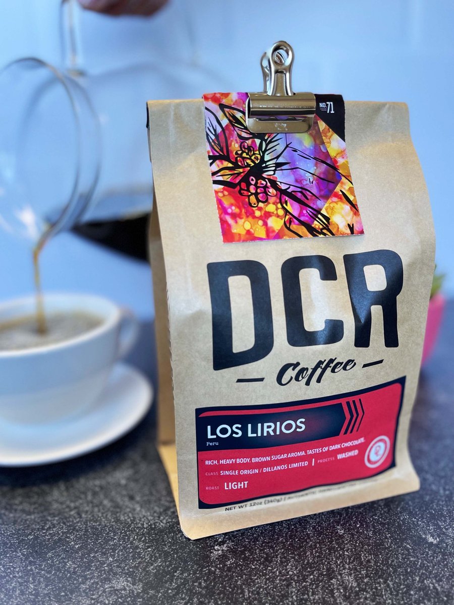 DCR No. 71: Los Lirios! 
Rich, heavy body. Brown sugar aroma. Tastes of dark chocolate.

WHY WE LIKE IT

Because it represents the delightful flavors of Peruvian coffees and invests in the future of the country’s farmers.
Dillanos.com