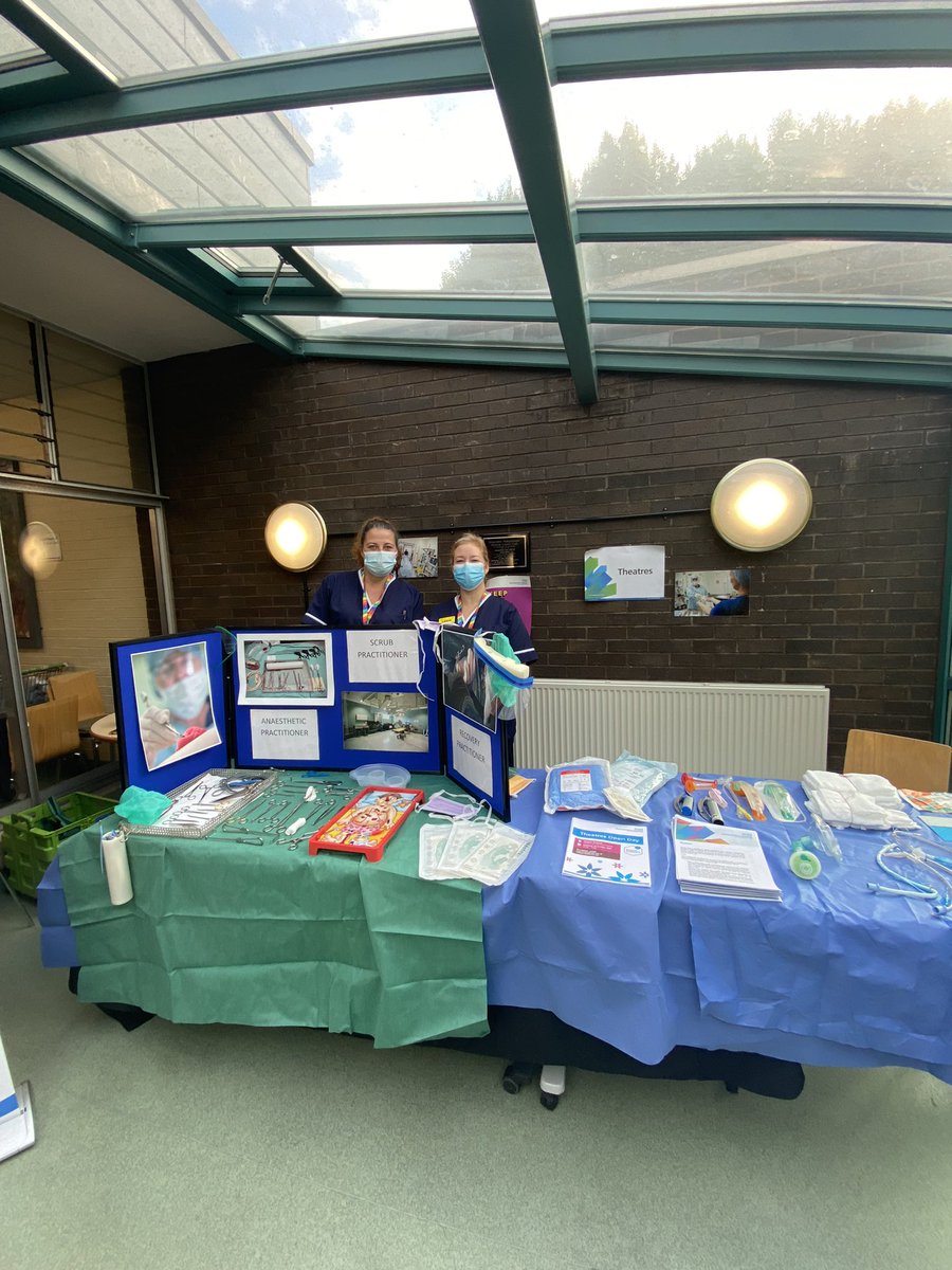 Excellent recruitment open day for <a href="/TheatresGHT/">TheatresGHT</a> for <a href="/gloshospitals/">Gloucestershire Hospitals NHS Foundation Trust</a> today. Looking forward to next weeks theatre open day at CGH <a href="/day_catrin/">Catrin Day</a> <a href="/AndrewChikwanh1/">Andrew Chikwanha</a> <a href="/kbertman1/">Kayzia Bertman</a> <a href="/rosestokes18/">rose stokes</a>