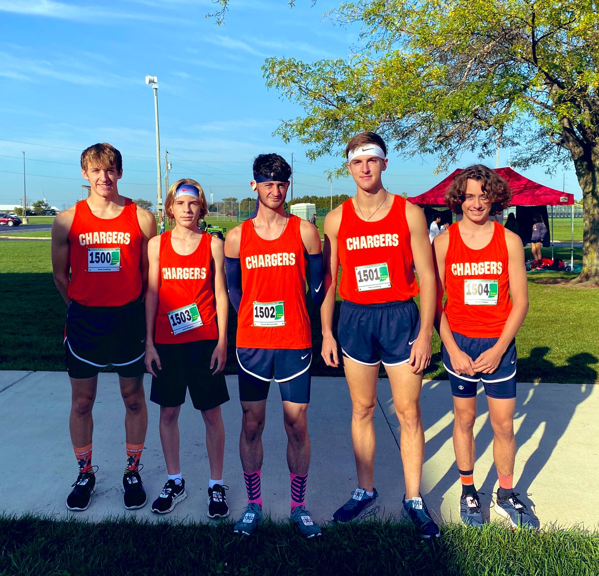 Let’s wish these guys luck as they compete in IHSAA Sectional 5 @ Benton Central today! #chargerpride