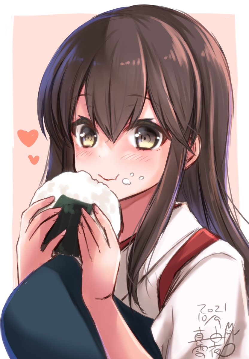 艦これ「「提督、食欲の秋ですね」

#艦これ版深夜の真剣お絵描き60分一本勝負
#艦これ」|真白雪夜@健全アカのイラスト