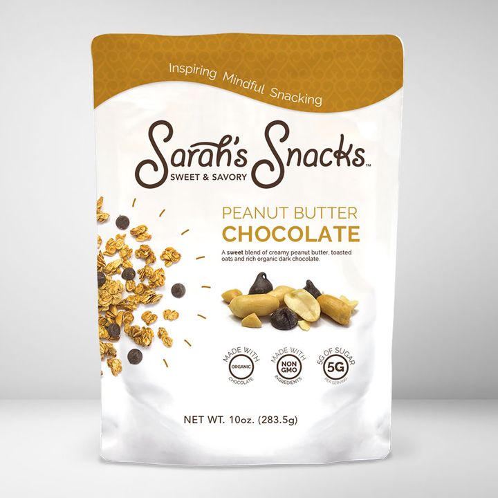 EatSarahsSnacks's tweet photo. This delicious snack option contains a sweet blend of creamy peanut butter, toasted oats and rich organic dark chocolate. Peanut Butter &amp; Chocolate is a dairy-free snack* that you can order online today. https://t.co/RcENicNK76