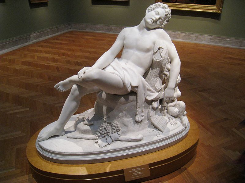 yianniseinstein's tweet photo. Harriet Hosmer (October 9, 1830 – February 21, 1908) was an American sculptor,-The Sleeping Faun https://t.co/MAVaKqajMI