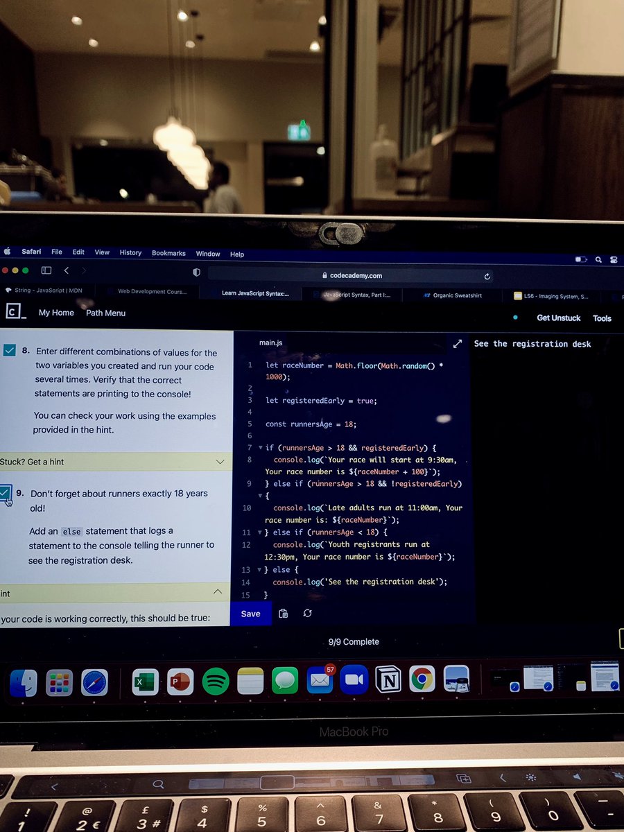 mai_shb's tweet image. #CodingBeginner  
(I think this is like day 4 - can’t get more beginner level than me rn)

Very therapeutic evening until I miss out a dot and the whole thing doesn’t work??

Learning some JavaScript BASICS lool but ik some of the weird lingo now and I see control.log in my sleep
