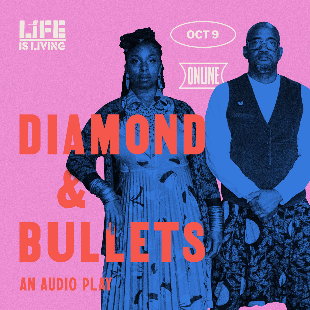 TODAY (A)nti-(R)acist (T)echnology #Diamond&amp;Bullets at #lifeisliving featuring, directed &amp; co-written by @CatsCommentary with #music by #antiquenakedsoul produced and co-written by <a href="/mrdavis510/">Hodari B. Davis</a> <a href="/CandiceAntique/">Candice Antique</a>. Link the bio to register for FREE!