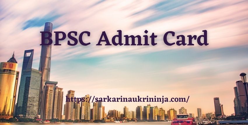 SarkariNaukri90's tweet image. Are you waiting for BPSC Admit Card 2021? Here is important news for you. Bihar Public Service Commission is going to held Preliminary Competitive Examination shortly. The examination will get organized for Assistant posts.  #BPSCAdmitCard

bit.ly/3lqm1Ji