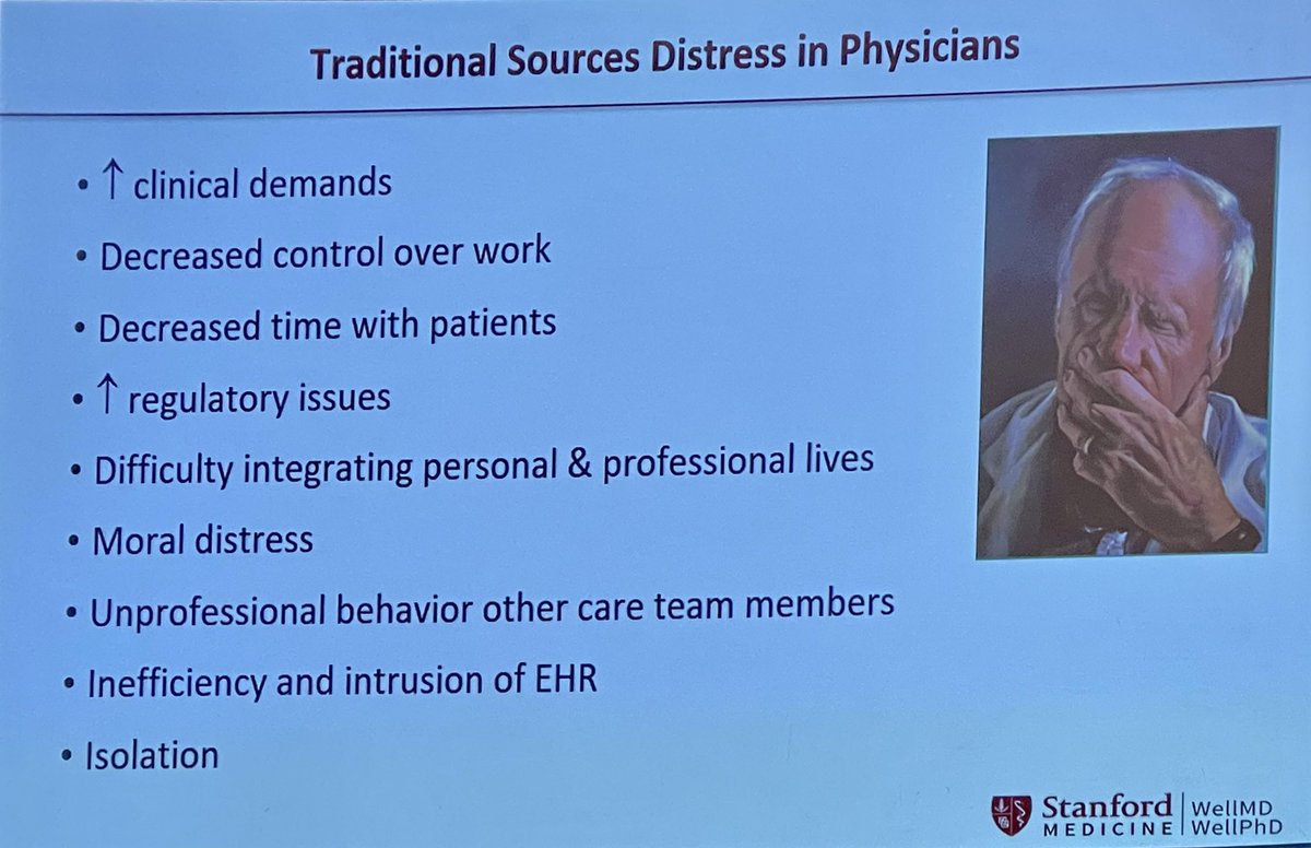 Sources of clinician distress #ACPH21