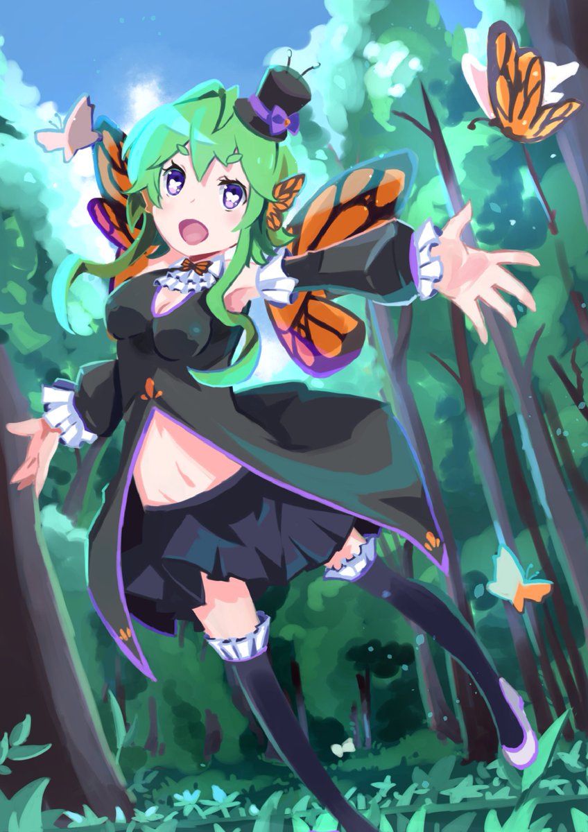 bugbughh's tweet image. Going outside again! 
🎨: @/hantic888 
#bugbugart