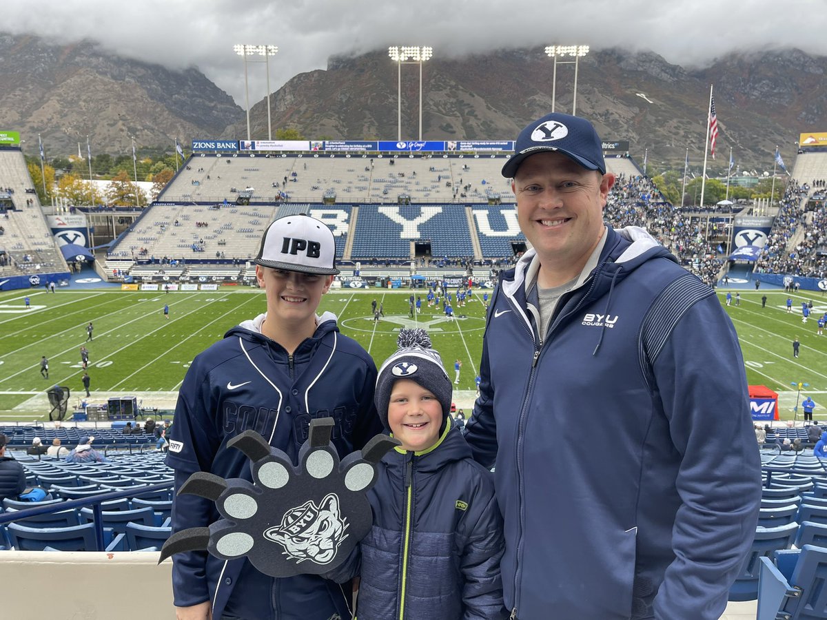 cstauffer31's tweet photo. Idaho Cougs here to represent! #BYUFootball https://t.co/uYULuYEAXe