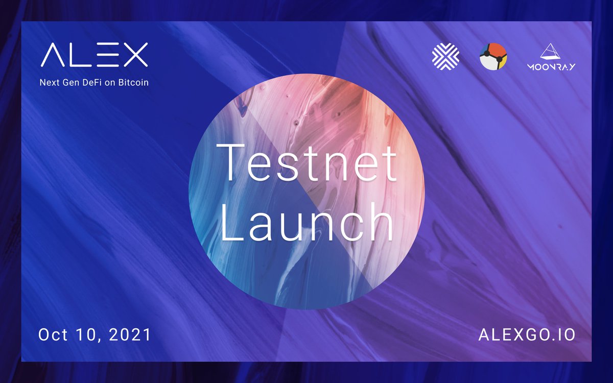 ALEXLabBTC's tweet photo. 🚀Countdown Continues...🚀

Thank you everyone for the tremendous response to our Testnet. We're humbled.Heart suit

And we haven't even gotten started!
Hop on and join us for the ride...

👉Complete https://t.co/jPWYFtHuLJ for Invite Code

#Bitcoin #crypto #DeFi @Stacks https://t.co/bHXj4p3pDK