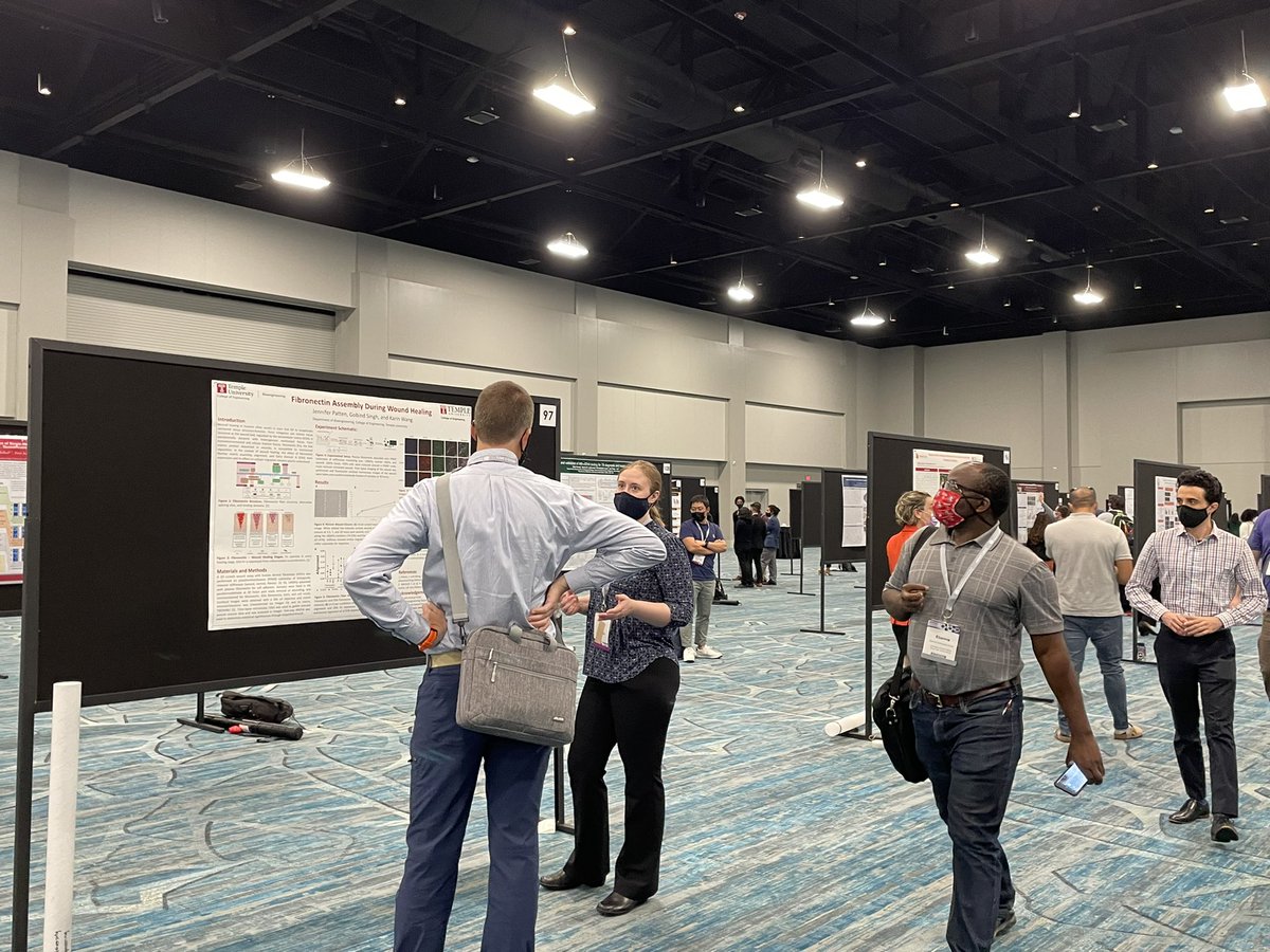 Karin_Wang26's tweet photo. Last poster session @BMESociety ! #BMES2021 #TempleBioE #TempleBMES2021 https://t.co/bBBv9Zkgvo
