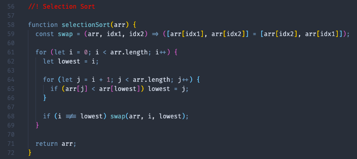 fentybit's tweet photo. Day 258 of #365DaysOfCode
If Bubble Sort place large values, Selection Sort places small values first into sorted position. Both Bubble and Insertion sort are in quadratic time complexity. 🧐
#100DaysOfCode #DEVCommunity #WomenWhoCode #DSA #Data #Algorithm #ColtSteele https://t.co/nE3nDFelpG