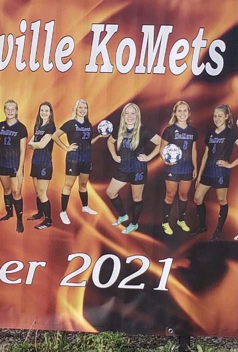 Senior Day!  Proud of our girl!!⚽️ <a href="/kometsoccer/">KoMet Girls Soccer</a> Once a KoMet always a KoMet!