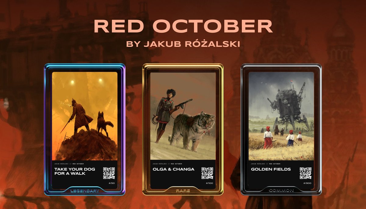 🔥 RED OCTOBER 🔥 from <a href="/mr_werewolf_art/">Mr.Werewolf</a> is coming. Must-have #NFT collection! starly.io/mr.werewolf/y3… Jump in our discord.gg/starly