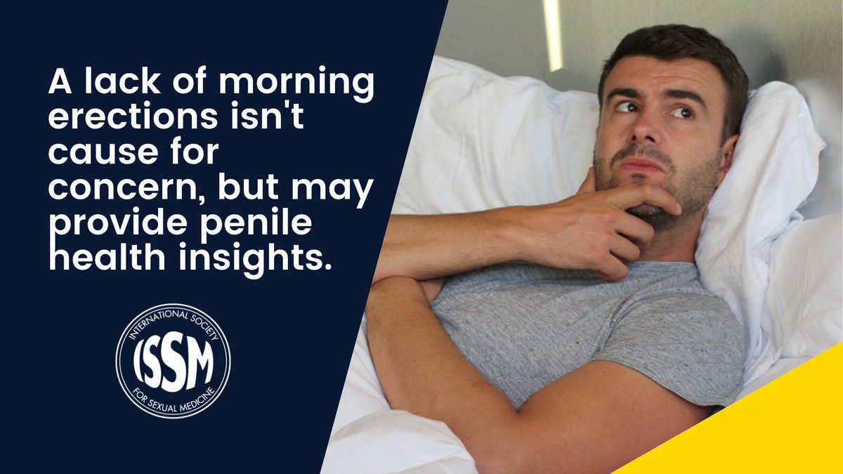 ISSM_INFO's tweet image. Not having morning erections is not cause for concern, but it may reveal information about a man&apos;s #ErectileFunction. issm.info/sexual-health-… @essm_tweets @smsna_org @isswsh @MeSexualHealth