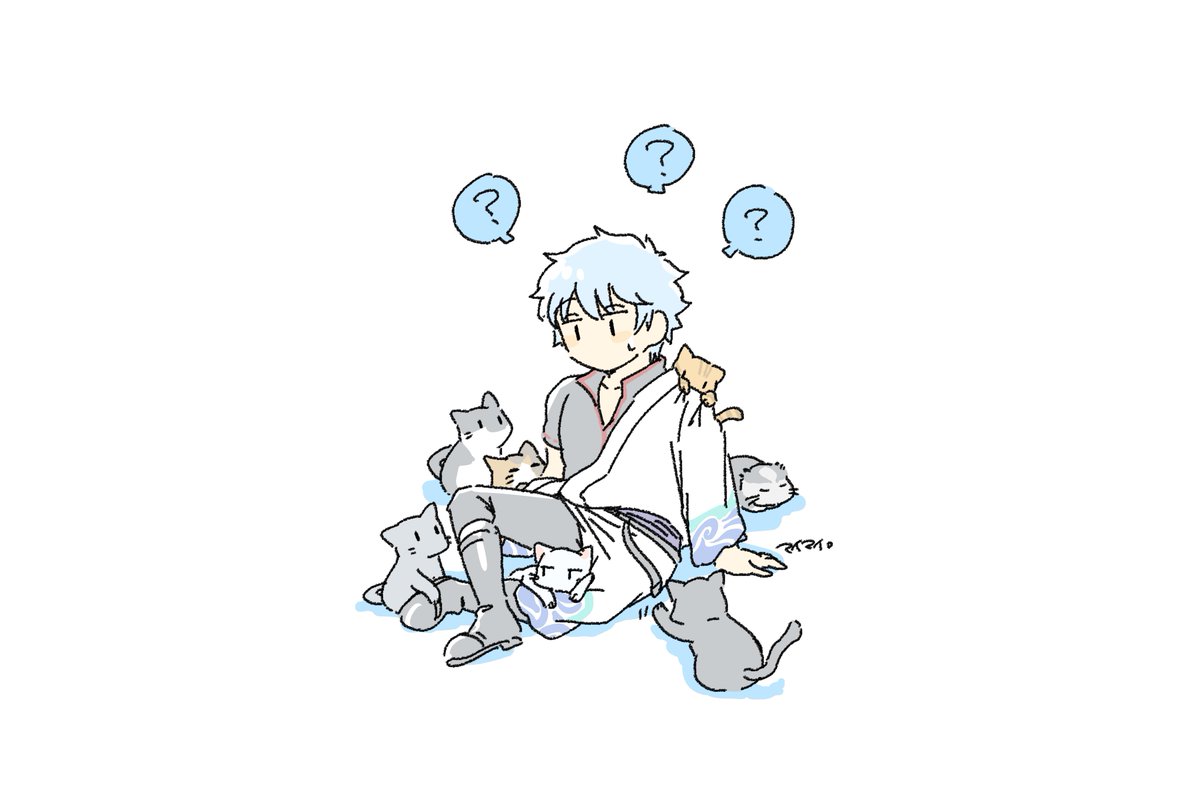 #坂田銀時誕生祭2021
銀さんおめでとう!描きたかったんだけど無理だったので一番最近の絵でお祝い🎉🎂🍓 