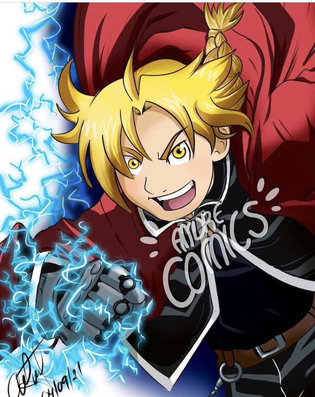 andrecomics's tweet photo. I dared to draw one of my favorite characters from anime. #edwardelric stole my heart.
I must confess that it was a nightmare to draw the #automail ๐
#anime #manga #ilustracion #illustration #dibujo #comic #clipstudiopaint #fullmetalalchemist #fullmetalalchemistbrotherhood https://t.co/E0XZv1GBIM