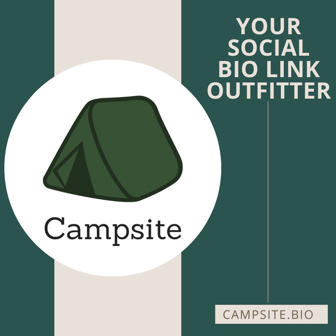 CampsiteBio's tweet photo. We're Campsite and we're changing the way you connect with your audience. You only get ONE link in your bio and we help make it count๐
#campsitebio #marketingtool #influencertool #milwaukeebusiness #supportsmallbusinesses https://t.co/hDQ9erhivW