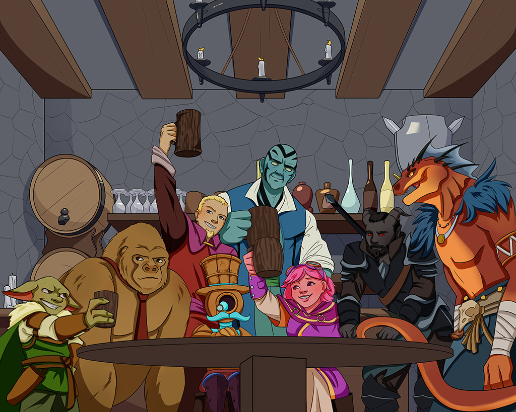 BeverageStudios's tweet photo. Out partying with the #squad #commissionsopen always | #art #illustration #idea #characterart #fantasy #fantasycharacter #concept #conceptart #design #illustration #fantasyillustration #characterillustration #gameart #charactredesign #colorconcept #dnd https://t.co/bY3QGlRhAg