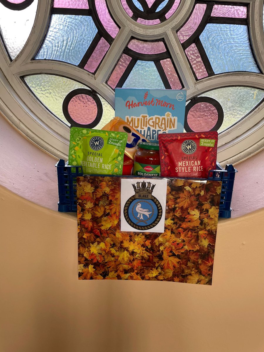 Thank you to our pupils and Blake families for your kind donations to <a href="/FindIpswich/">FINDIpswich</a> for the Harvest Festival this weekend.  <a href="/RHSSuffolk/">Royal Hospital School</a> #partofRHS