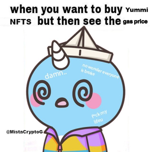 MistaCryptoG's tweet photo. @YummiUniverse #YummiUniverse
When your wallet actually sheds tears https://t.co/XLeS9eUeFm