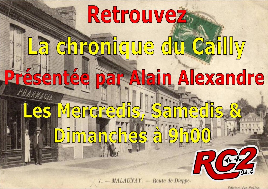 radio_rc2's tweet photo. Retrouvez la chronique du Cailly sur les ondes de la @radiorc2 #radiorc2 #rc2 #944fm #valleeducailly #cailly #hautenormandie https://t.co/GwqNpXu1sq