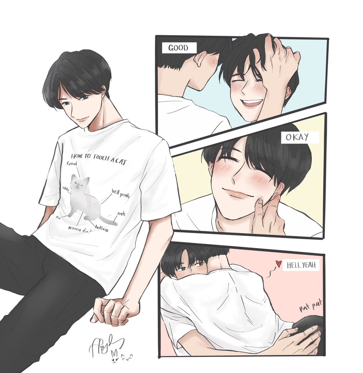 how to touch a cat(1)