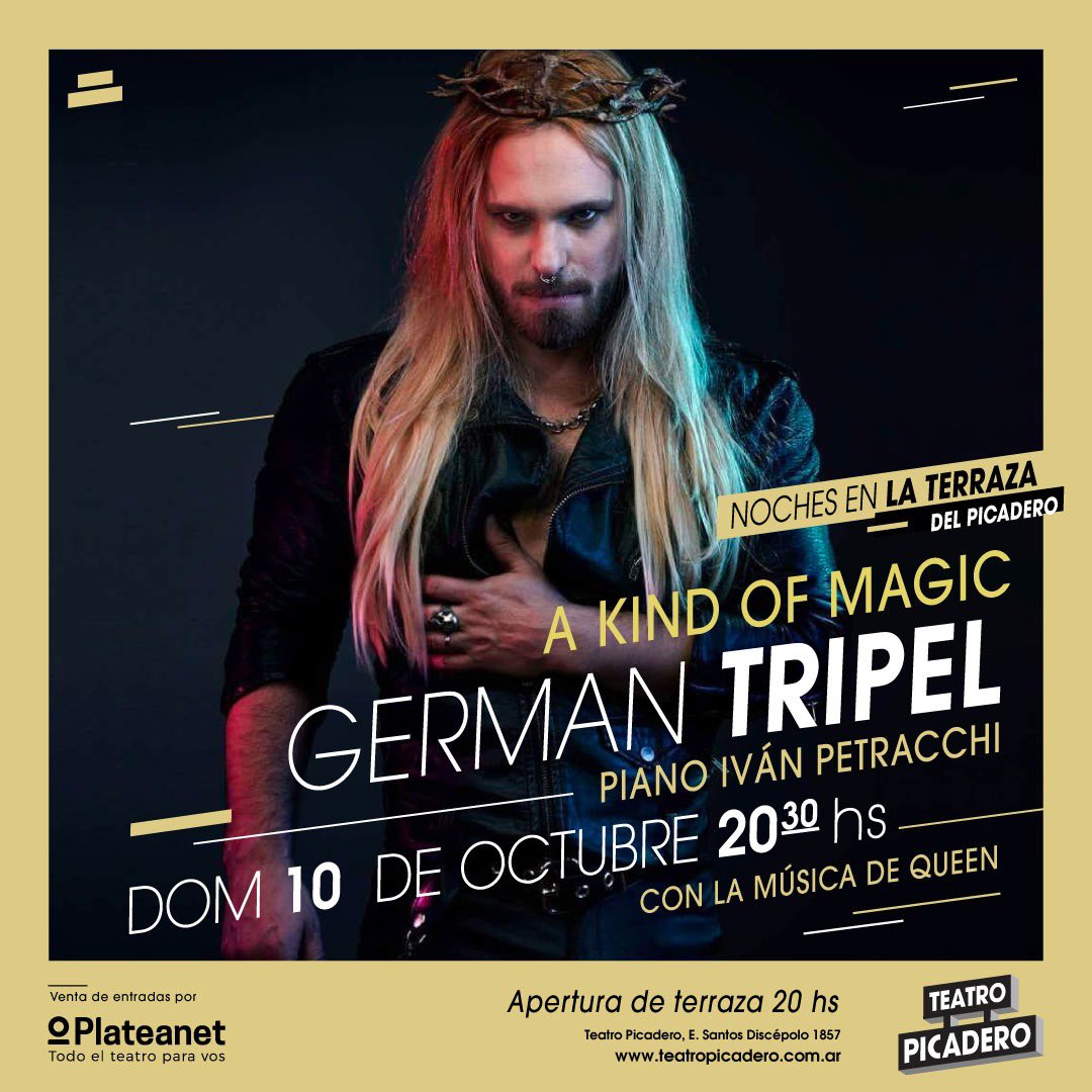 Esto pasa mañana a las 20,30h en el <a href="/ElPicaderoOK/">Teatro Picadero</a> …y quedan las últimas entradas…daleeeee! Nos vemos ahí?!
#akindofmagic 
👇🏻👇🏻👇🏻👇🏻👇🏻

plateanet.com/obra/21278?obr…