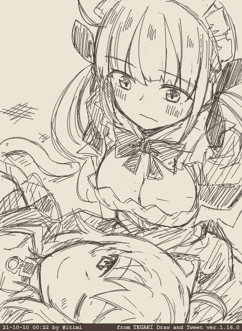 ( ˘ω˘ ) #tegaki_dt 