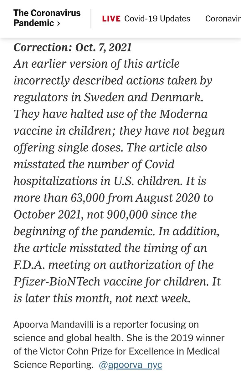 DeAngelisCorey's tweet photo. New York Times: https://t.co/TRCYRKpSso