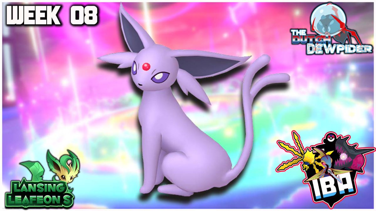 <a href="/IBAdraft/">IBA ▶ International Battle Association</a> Week 8 Battle versus <a href="/_Foxitor/">Foxitor</a> !

Espeon's True Potential!!!
youtu.be/NW1W2WpwcIk