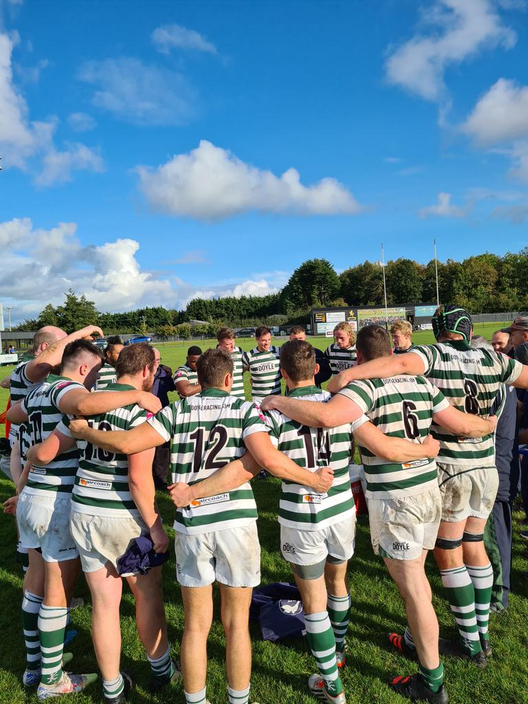 GreystonesRFC's tweet photo. 20 years to the day in the #AIL for Rob Connolly and a mighty shift put in as your senior squad run out 7-50 winners against Malahide - a match you couldn't take your eyes off as Malahide battled to the final whistle
#aildiv2b #PositiveEnergy #greatstartshere https://t.co/pNn7s7888Z
