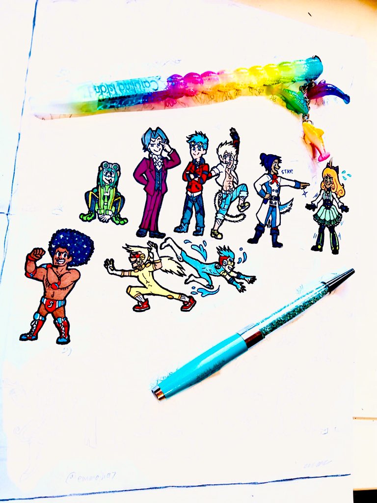 emmajh97's tweet photo. Day 9: Blue Hype ππββοΈ
#HyperForceNeo #drawtober #drawtober2021 #chibinktober
@JarrettWilliams https://t.co/EXVUKXAr20