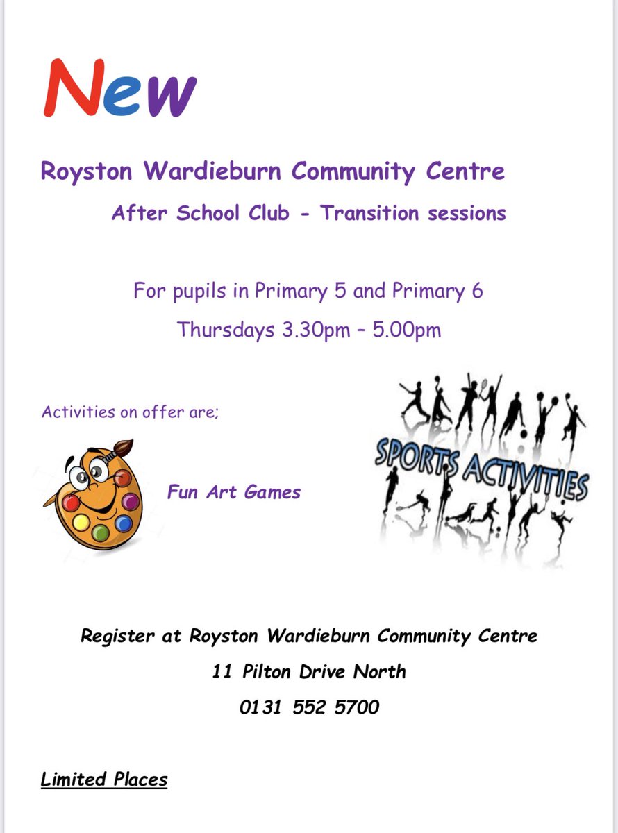 RoystonWardieCC's tweet photo. Check out our new activities for the primary pupils at the centre :) https://t.co/LUxsYlnfkC