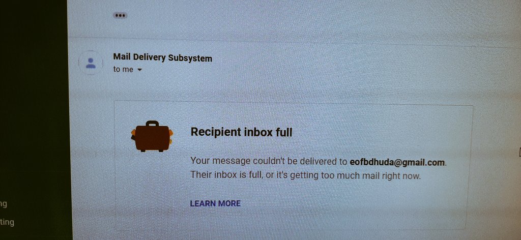 shivsingla's tweet photo. Email inboxes of #chiefadministrator, #administrator, #estateofficer etc are full from years. Another face of #DigitalIndia, #easeofdoingbusiness.
Request all concerned officers to look into the matter.
@cmohry ,@bijenderbansal6 ,@moolchandbjphry @mcmittalbjp , @_NarenderBJP , https://t.co/7Z3E1DS9hC