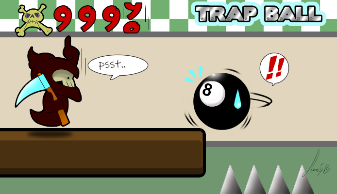 AxouxereGames's tweet photo. [ES] ¡ Nueva versión de Trap Ball ! Hemos añadido un marcador de las muertes que llevas en cada fase. 
https://t.co/9Ec0pQWLgn
https://t.co/Cq9bSh3vd9
Además presentamos a nuestro nuevo miembro Axouxere: "Santy Esteban Lustres" creador de la imagen de este post.
#TrapBall https://t.co/4kTIBLe4FS